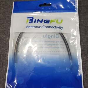 Bingfu 4G LTE Antenna Adapter SMA Female to TS9 Connector Coaxial Pigtail‎ Cable